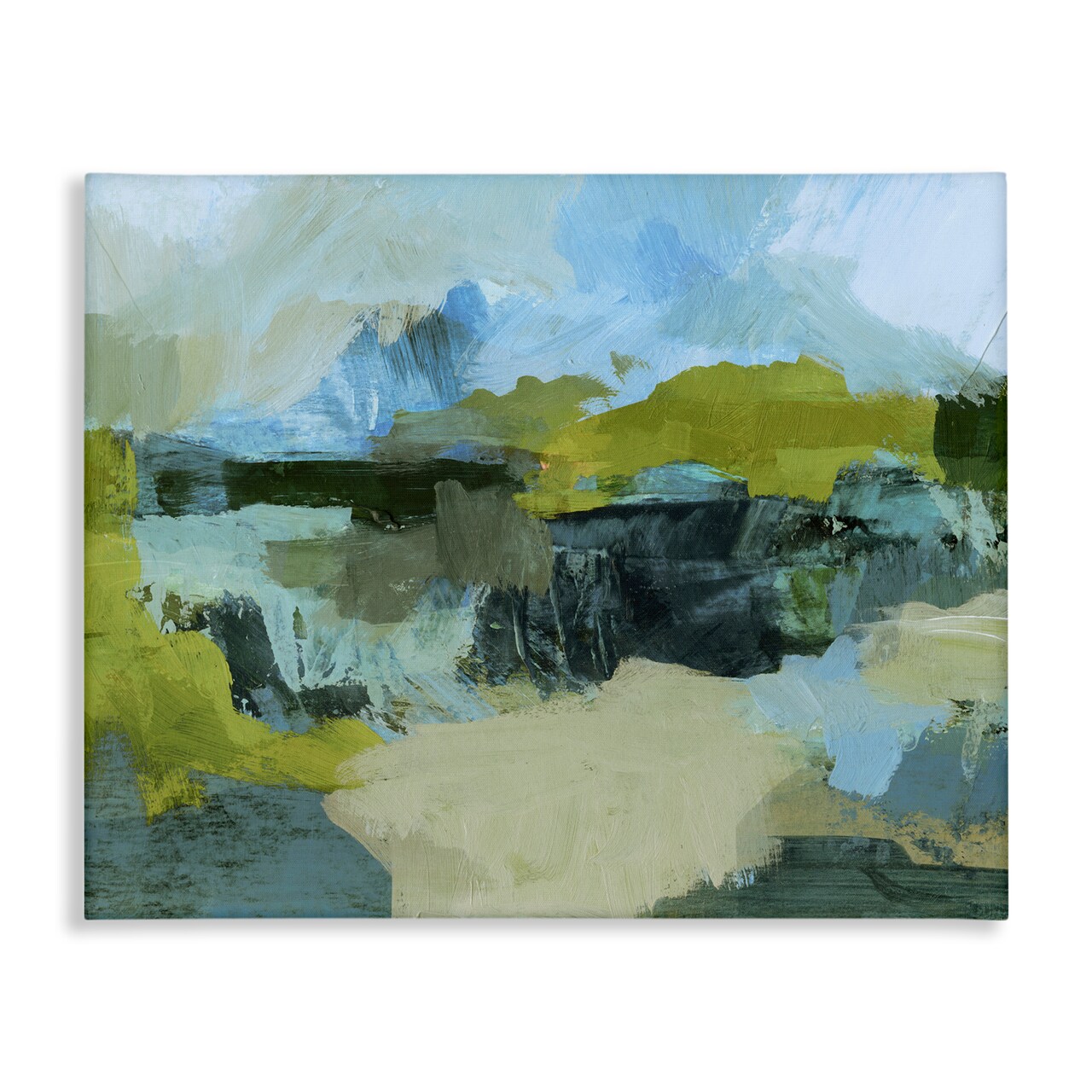 Stupell Industries Expressive Landscape Abstract Canvas Wall Art Design by Victoria Barnes